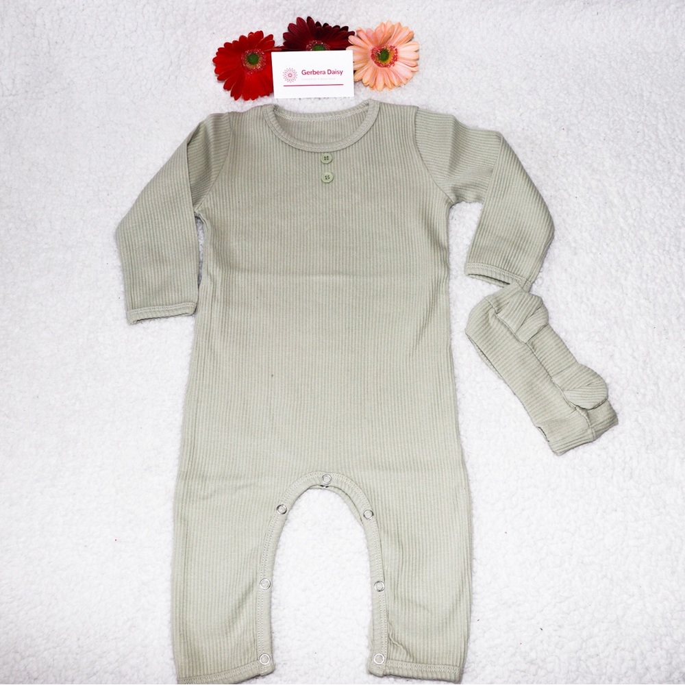 Matcha Ribbed 2 Piece Set